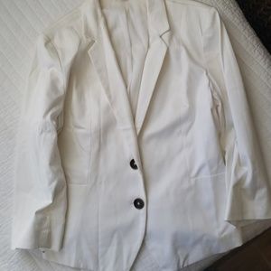 Express white blazer